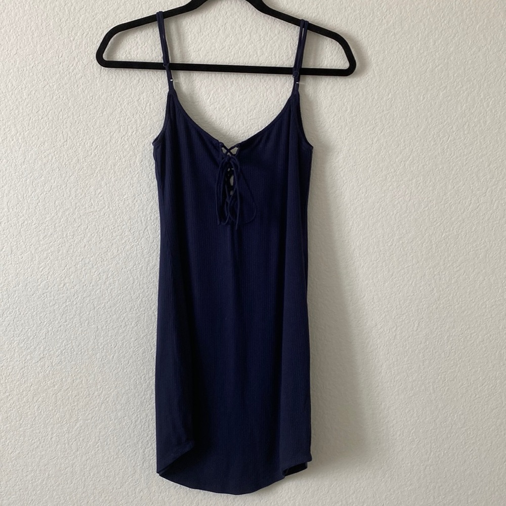 Privacy Please Rib Knit Minnie Dress